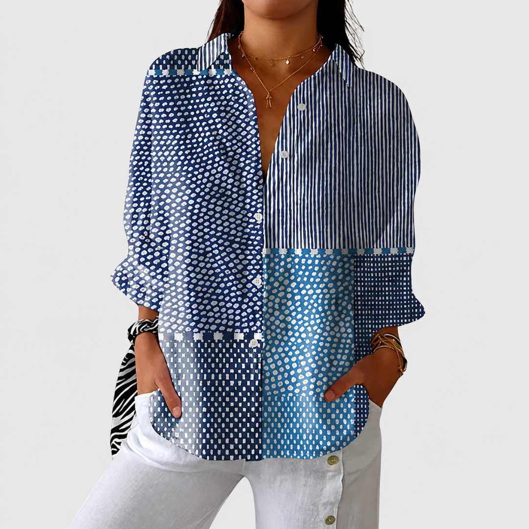Light and Colorful Blouse with Print