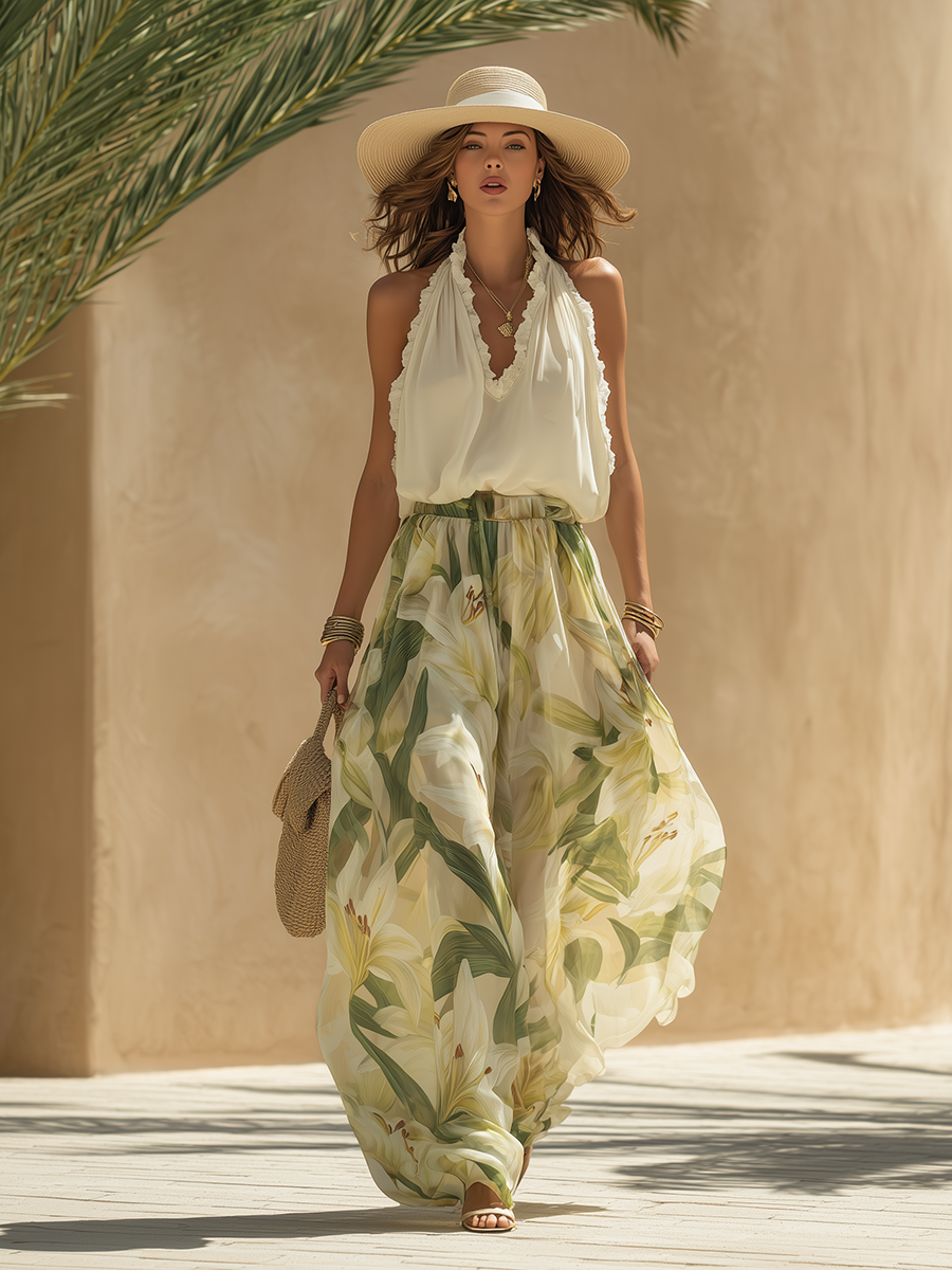 Valeria – Printed flowy set