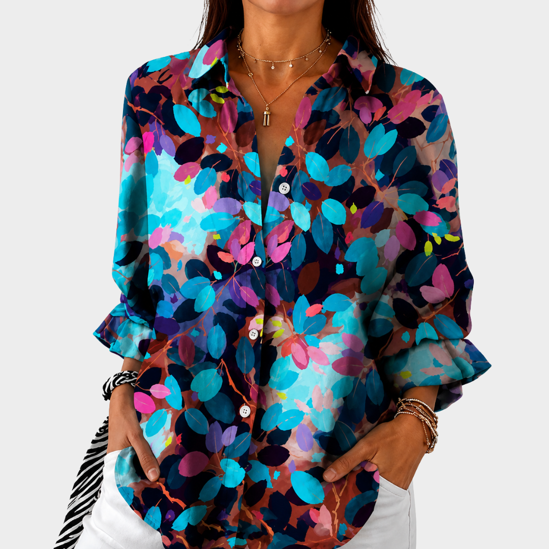 Twilight Garden Statement Blouse