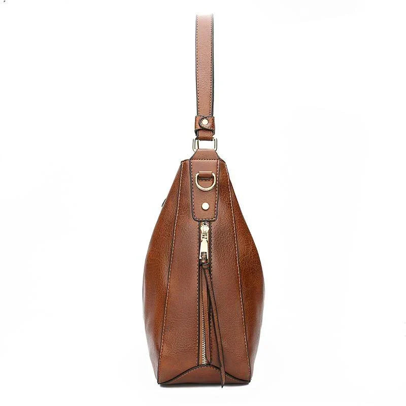 Karin | Anti-Theft Hobo Handbag + FREE Pouch