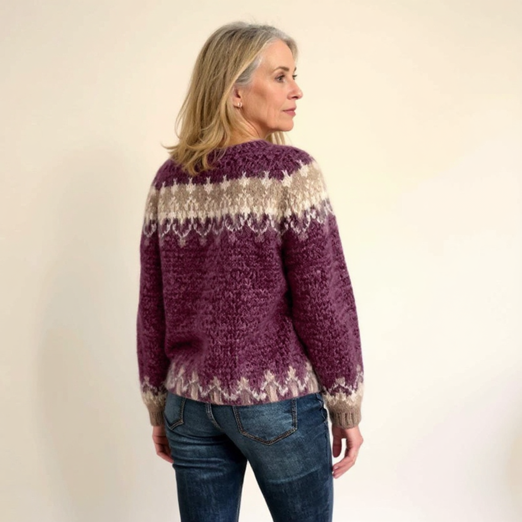 Elin Fair Isle Yoke Sweater