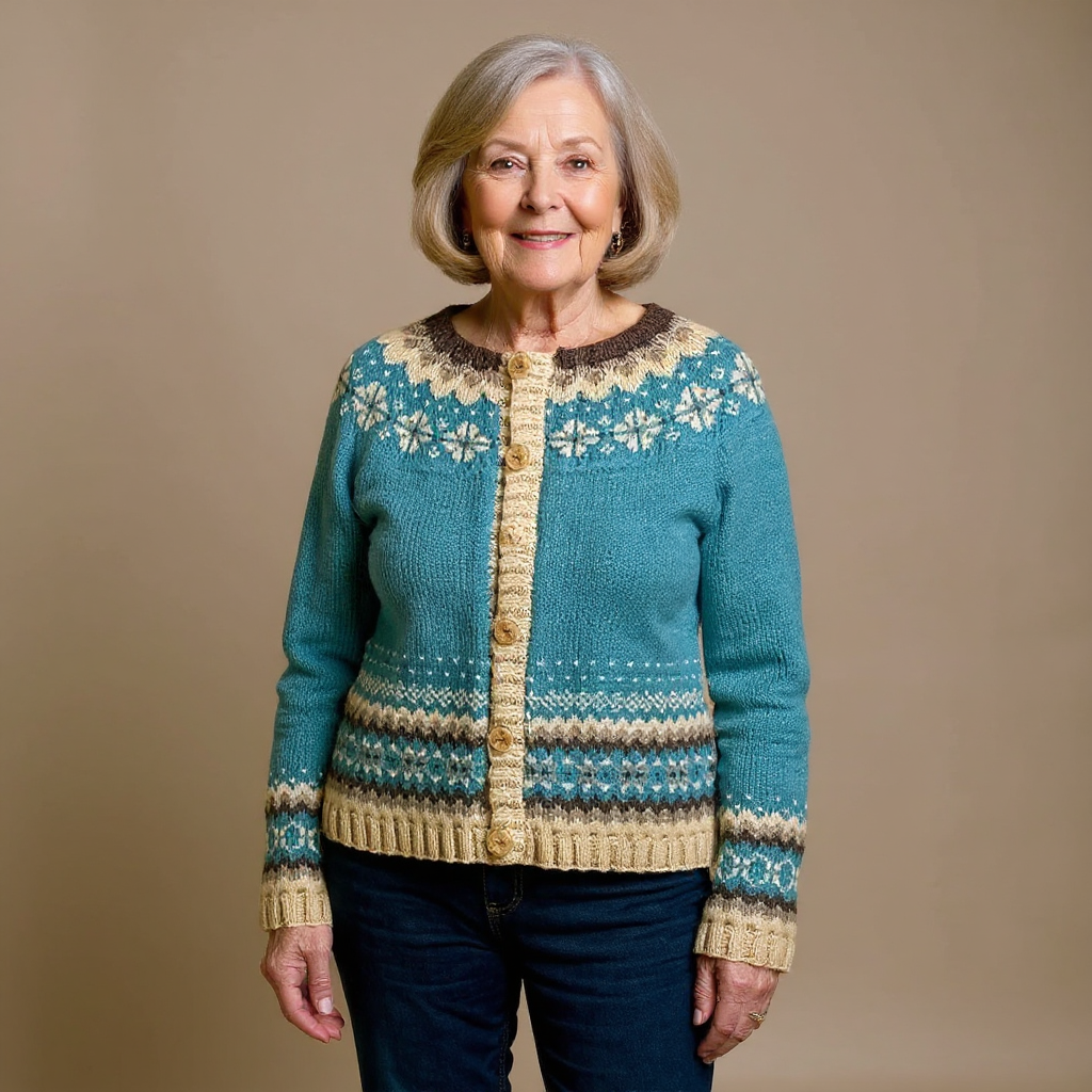 Thistle Nordic Knit Sweater