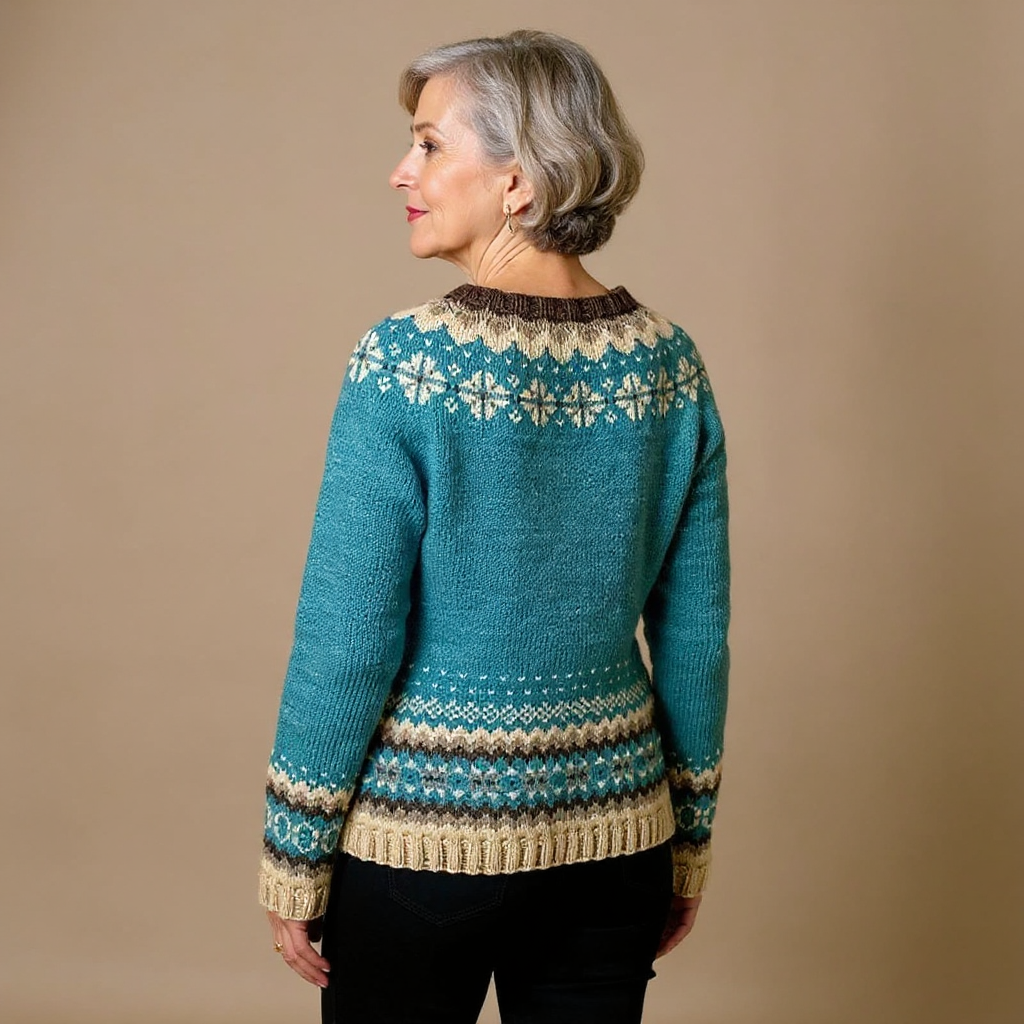Thistle Nordic Knit Sweater