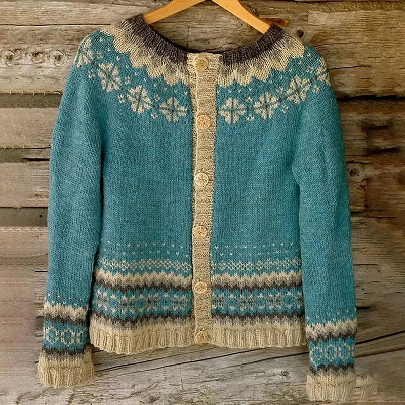 Thistle Nordic Knit Sweater