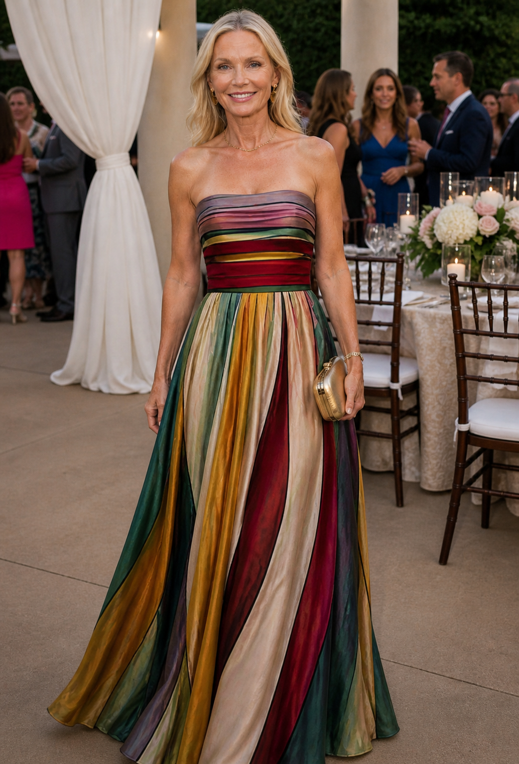 Stella | Effortless Strapless A-Line Dress