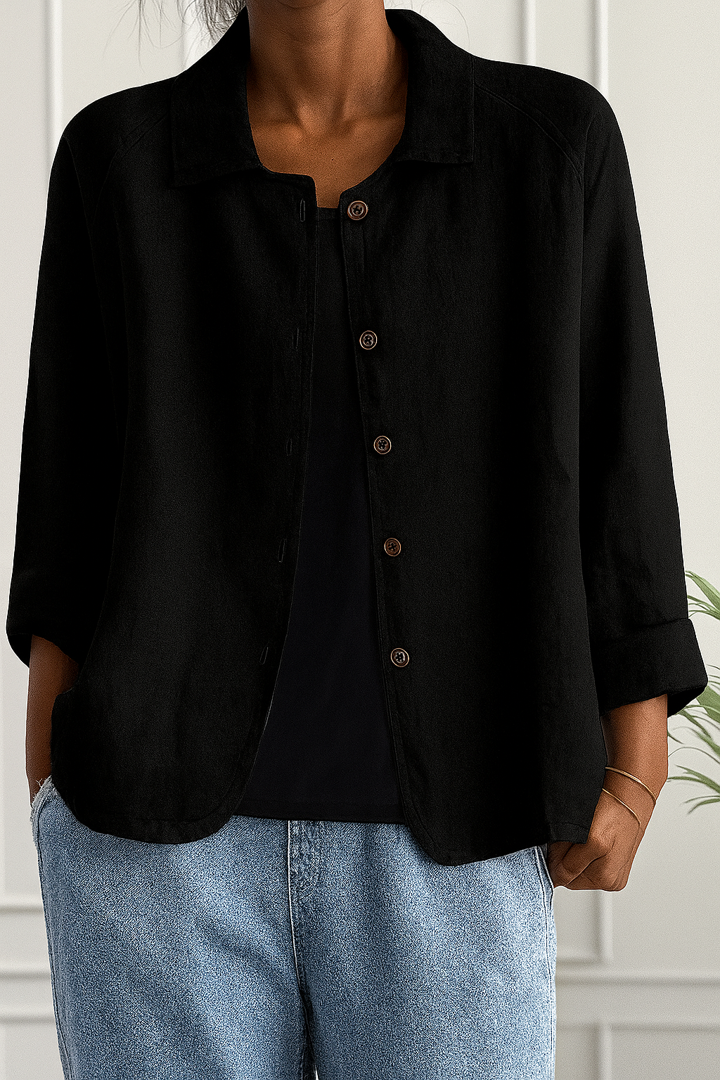 Sylvia | Women's Loose Fit Transitional Cardigan