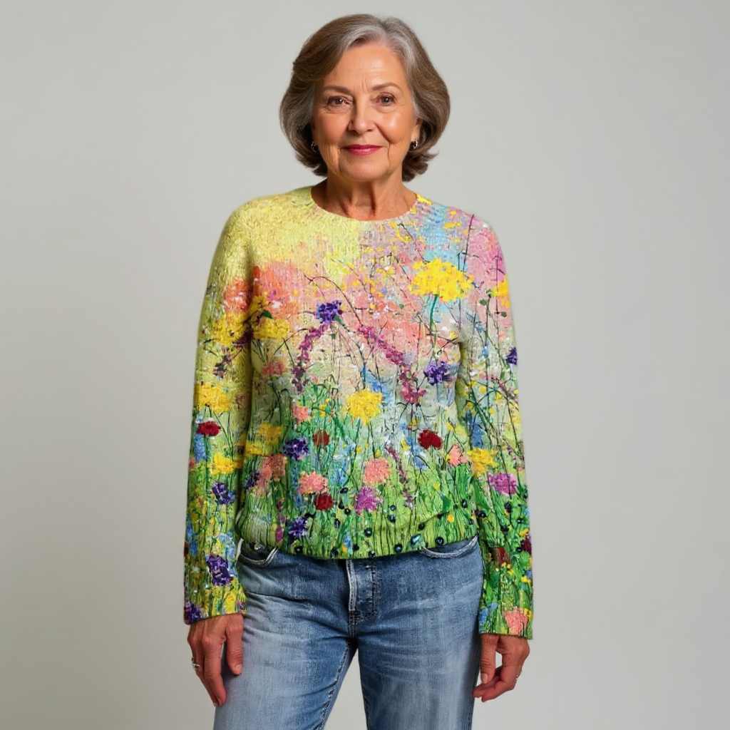 Birgit Nordic Knit Sweater