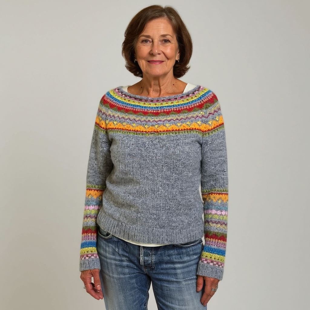 Wren Fair Isle Knit Sweater