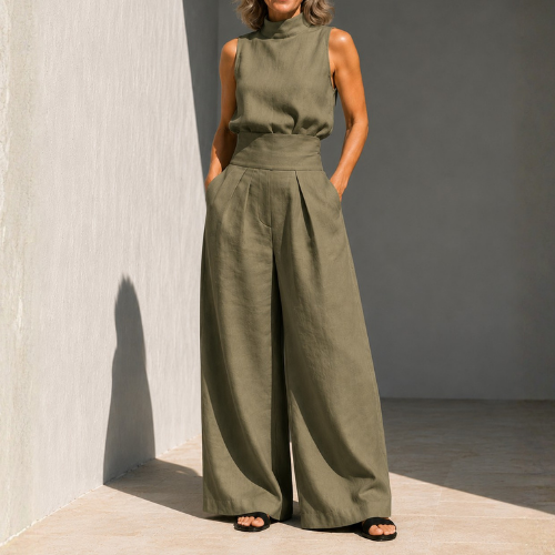 Maria™ | Complete set with tank top and wide pants