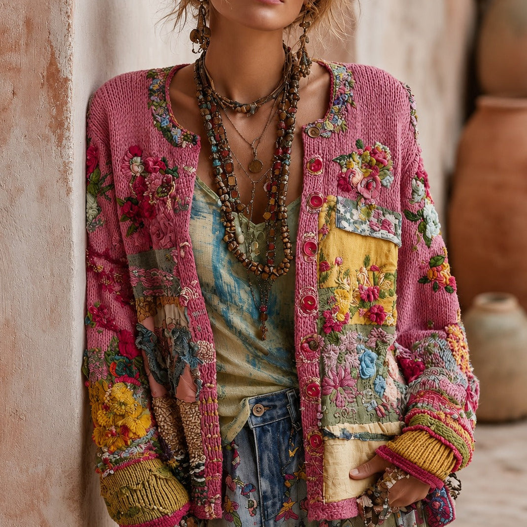 Janice | Boho Knit Jacket