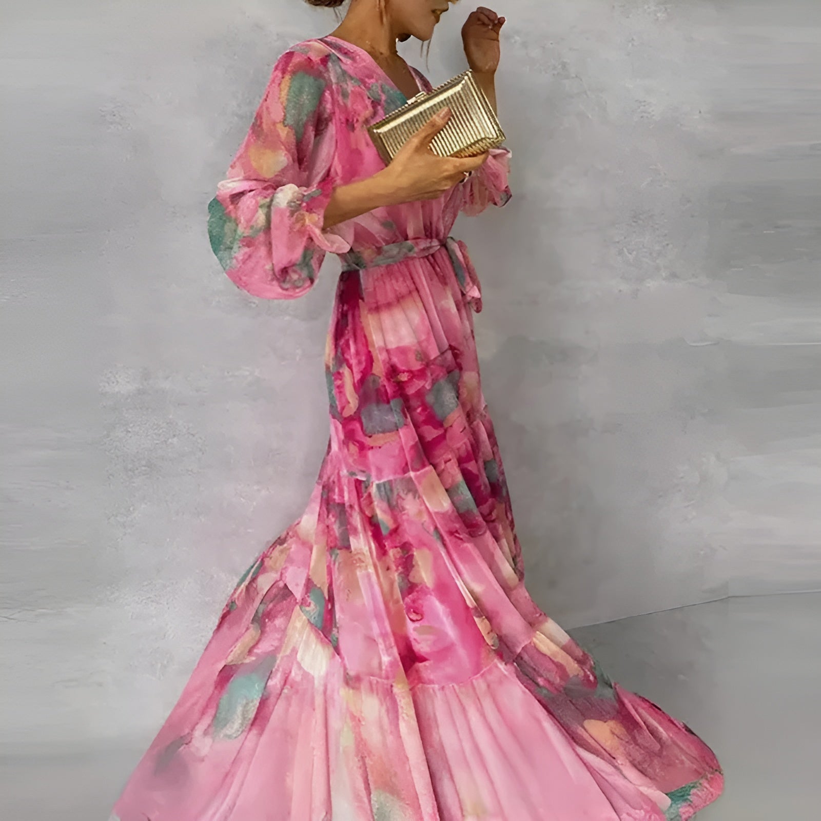 Marizanne - Elegant Floral Summer Dress
