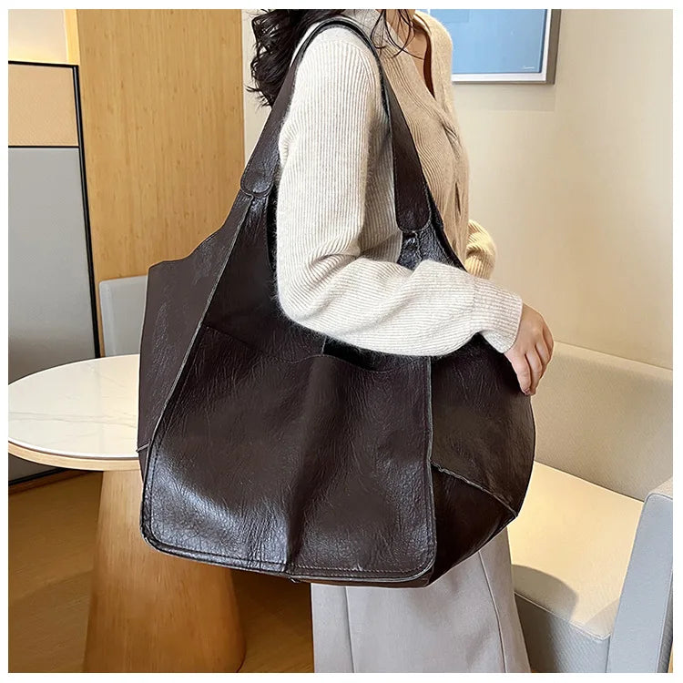 Natalia | Oversized Minimalist Tote Bag