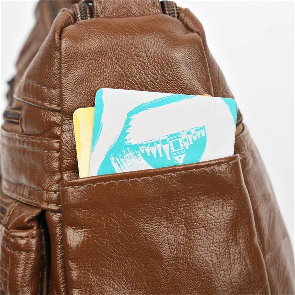 Maria | Multi-Pocket Shoulder Bag