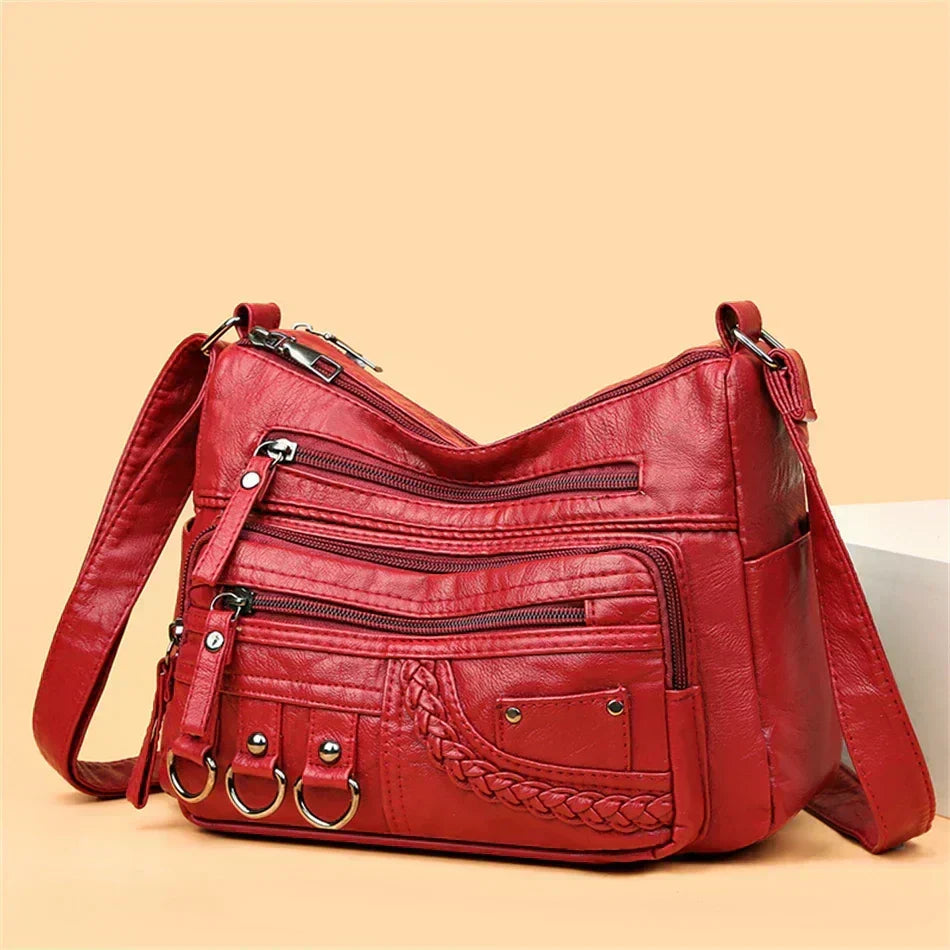 Maria | Multi-Pocket Shoulder Bag