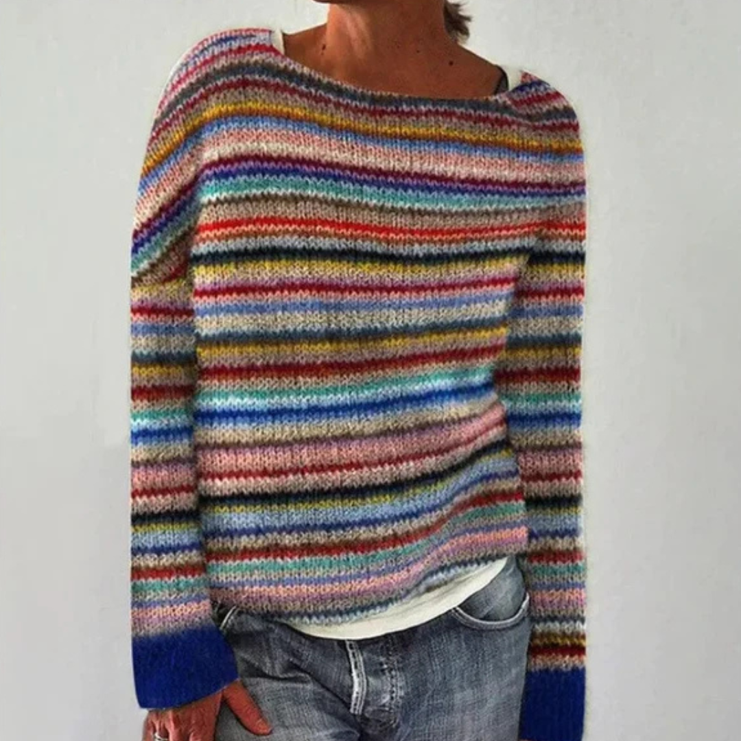 Cedar Fair Isle Knit Sweater