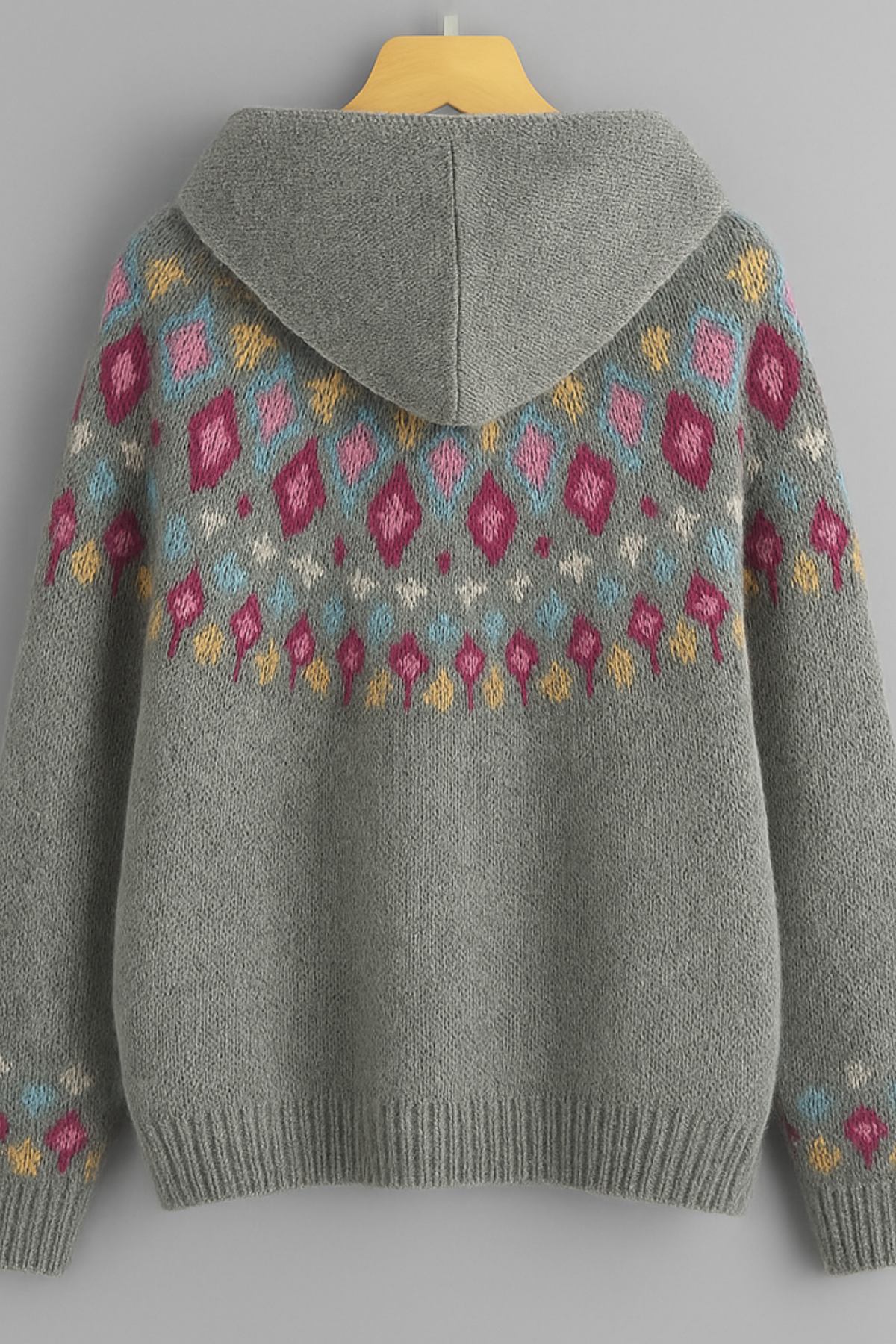 Klea | Lightweight Jacquard Comfort Hoodie