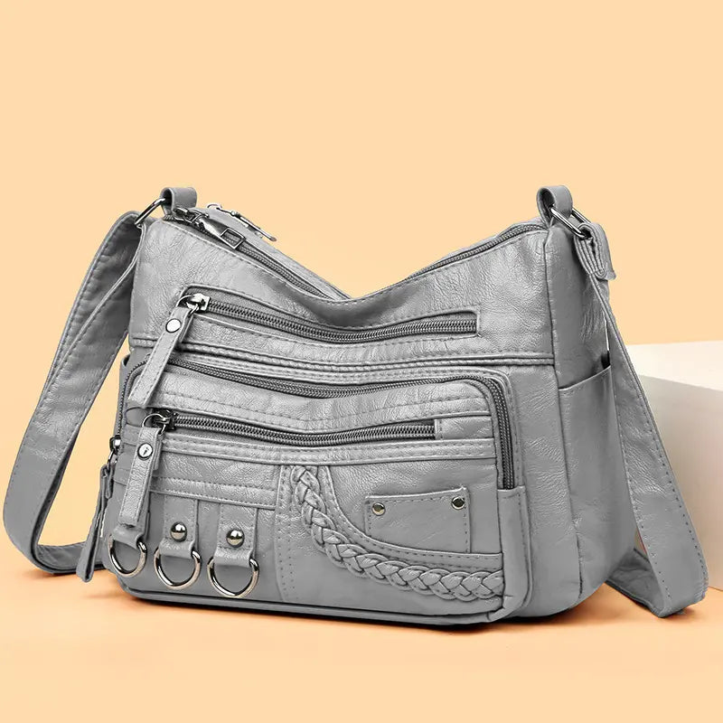 Maria | Multi-Pocket Shoulder Bag