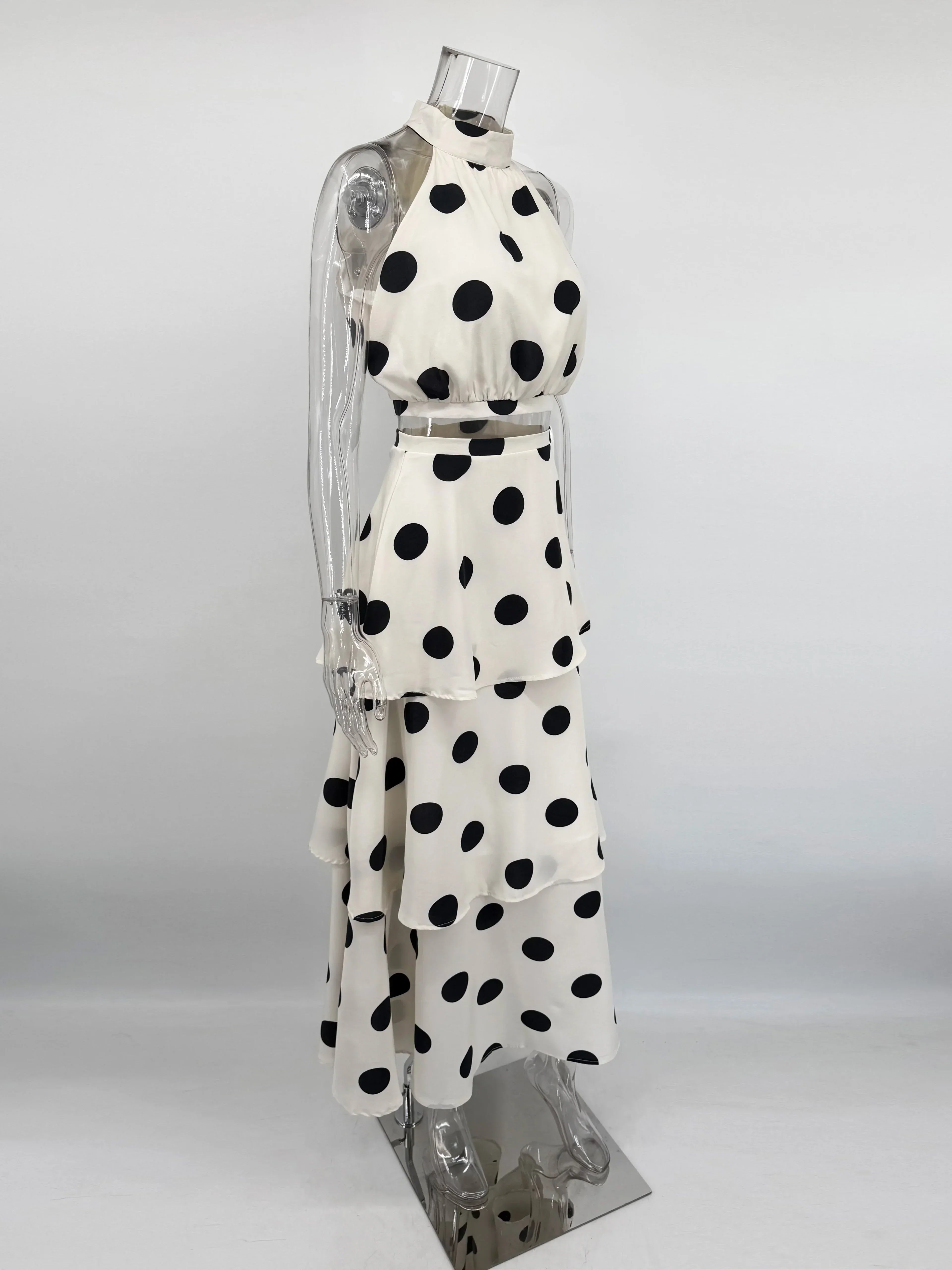 Luna | Timeless Polka Dot Elegance Set