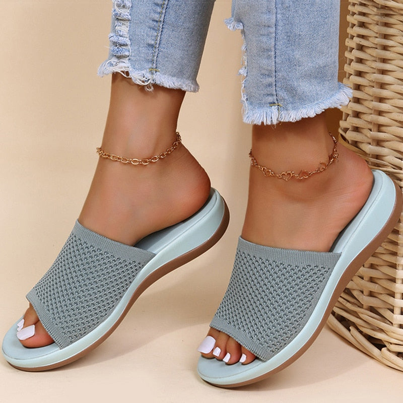 Elara™ | Knit Orthopedic Sandals