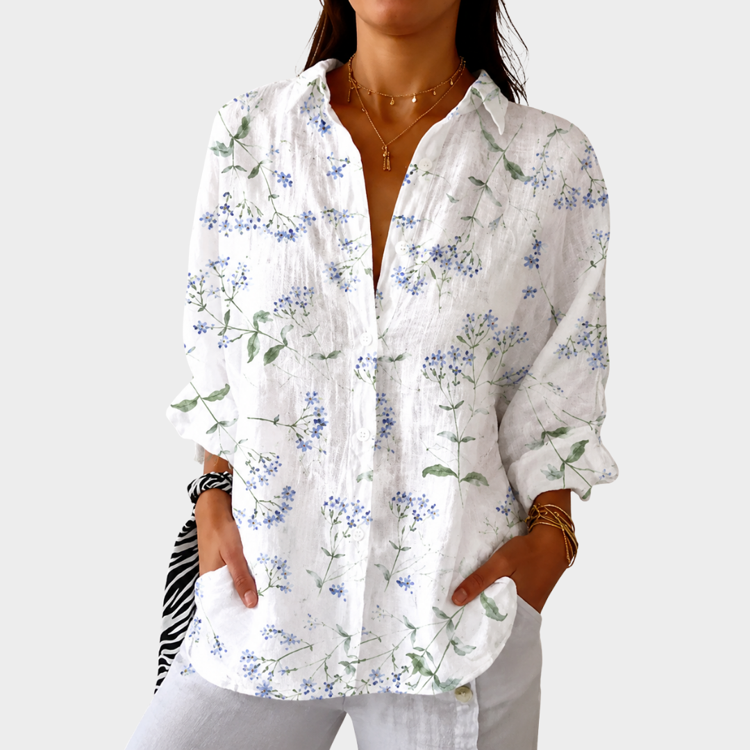 Light and Colorful Blouse with Print