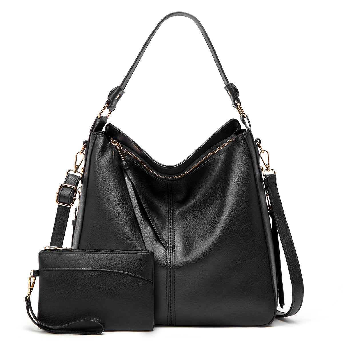 Karin | Anti-Theft Hobo Handbag + FREE Pouch