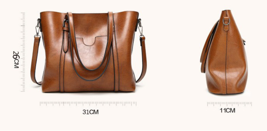 Bertha | Large Vintage Tote Bag
