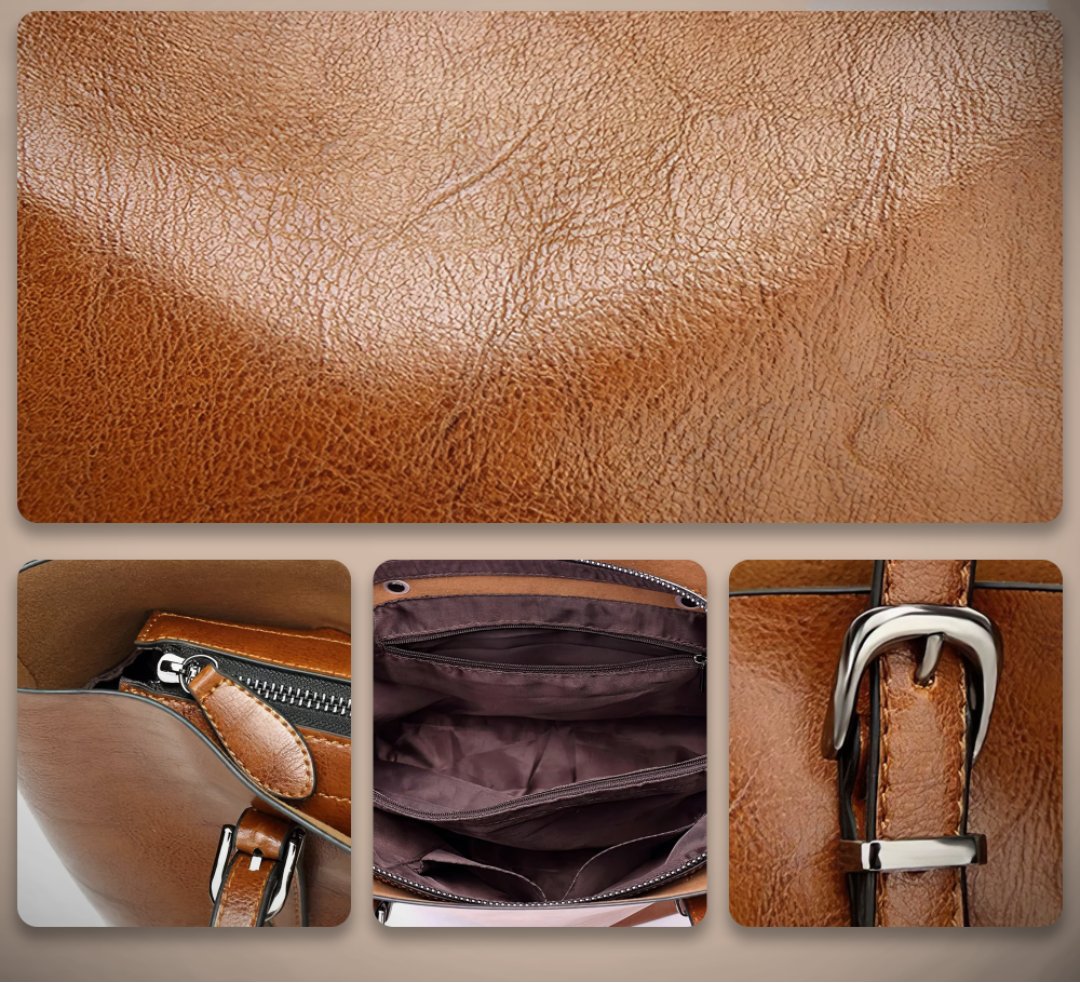 Isabel | Vintage Style Tote Bag