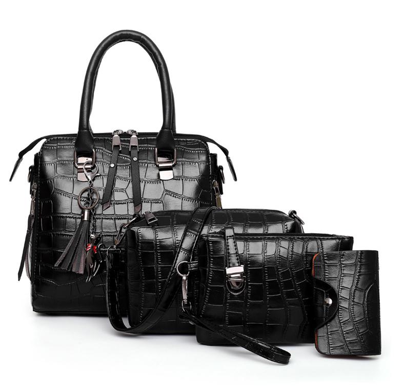 Elvira | Crocodile Bag Set Four Pieces