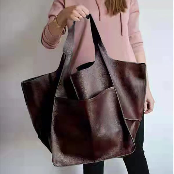 Natalia | Oversized Minimalist Tote Bag