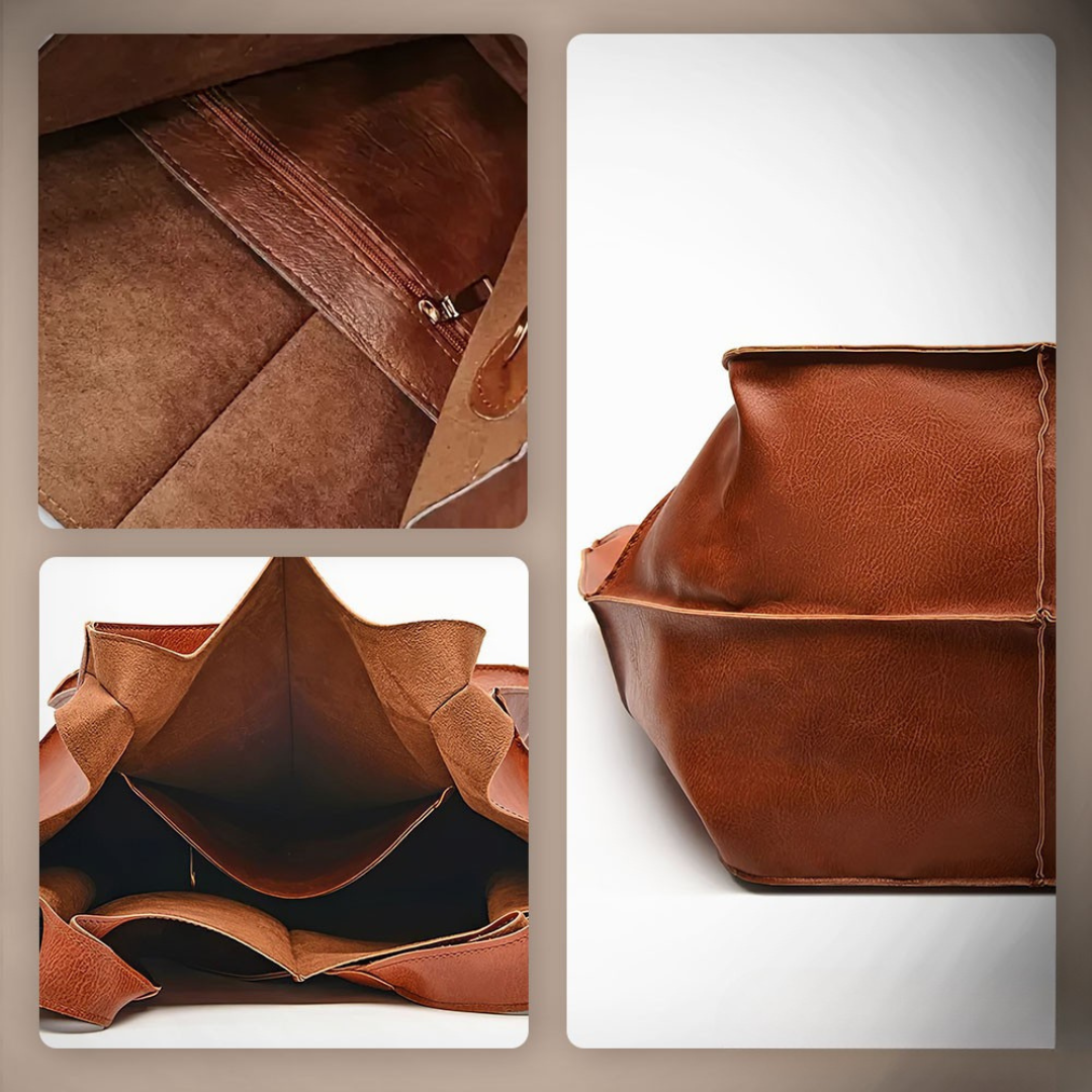 Natalia | Oversized Minimalist Tote Bag
