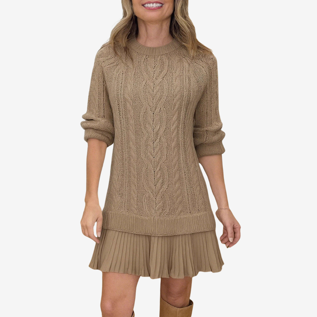 Gaëlle™ Knit Sweater Dress