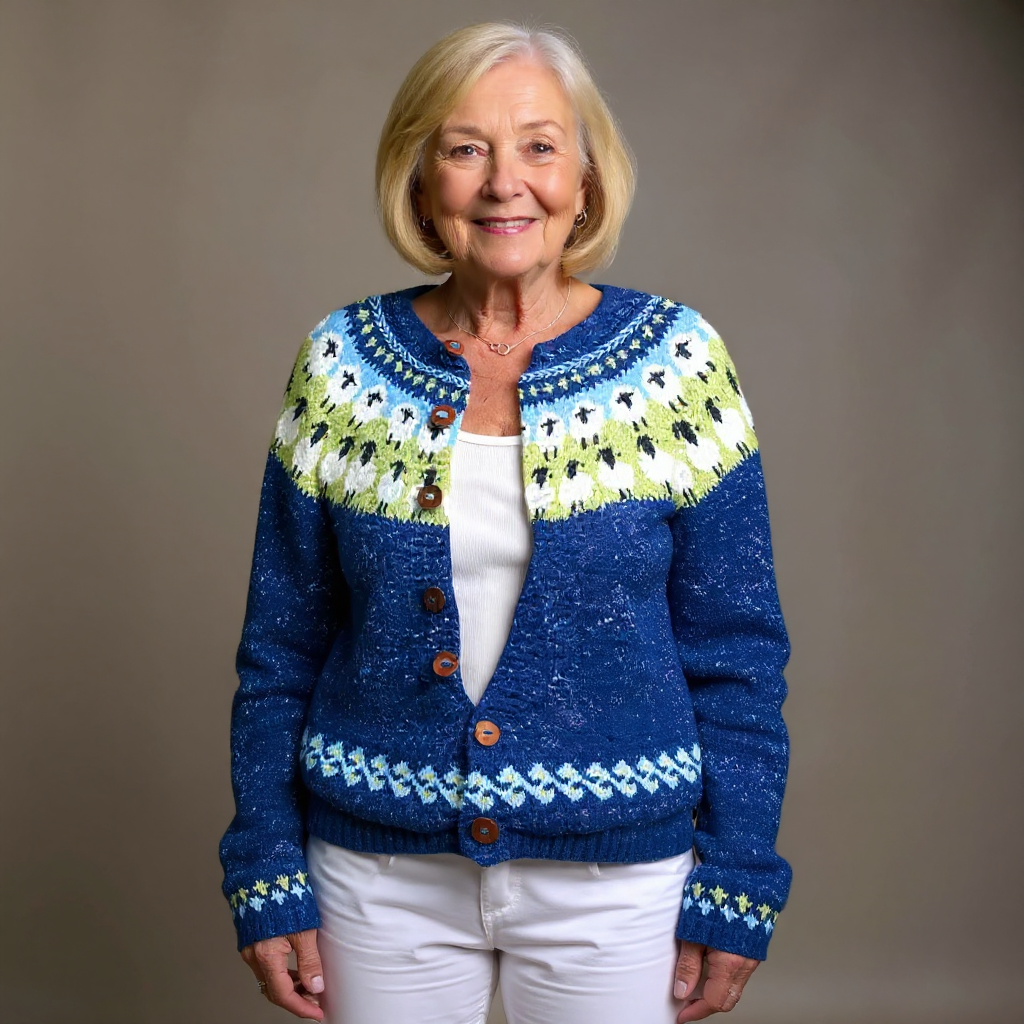 Petra Vintage Knit Cardigan