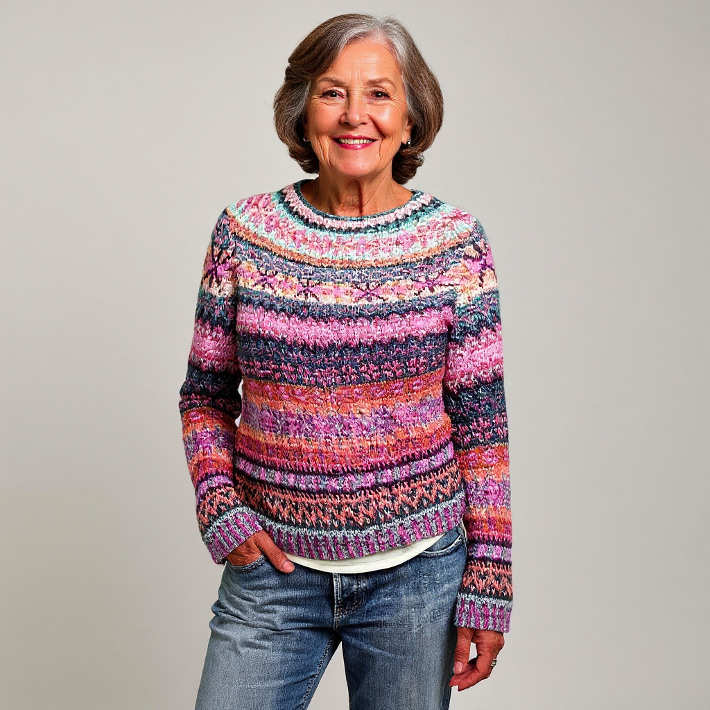 Liv Icelandic Knit Sweater