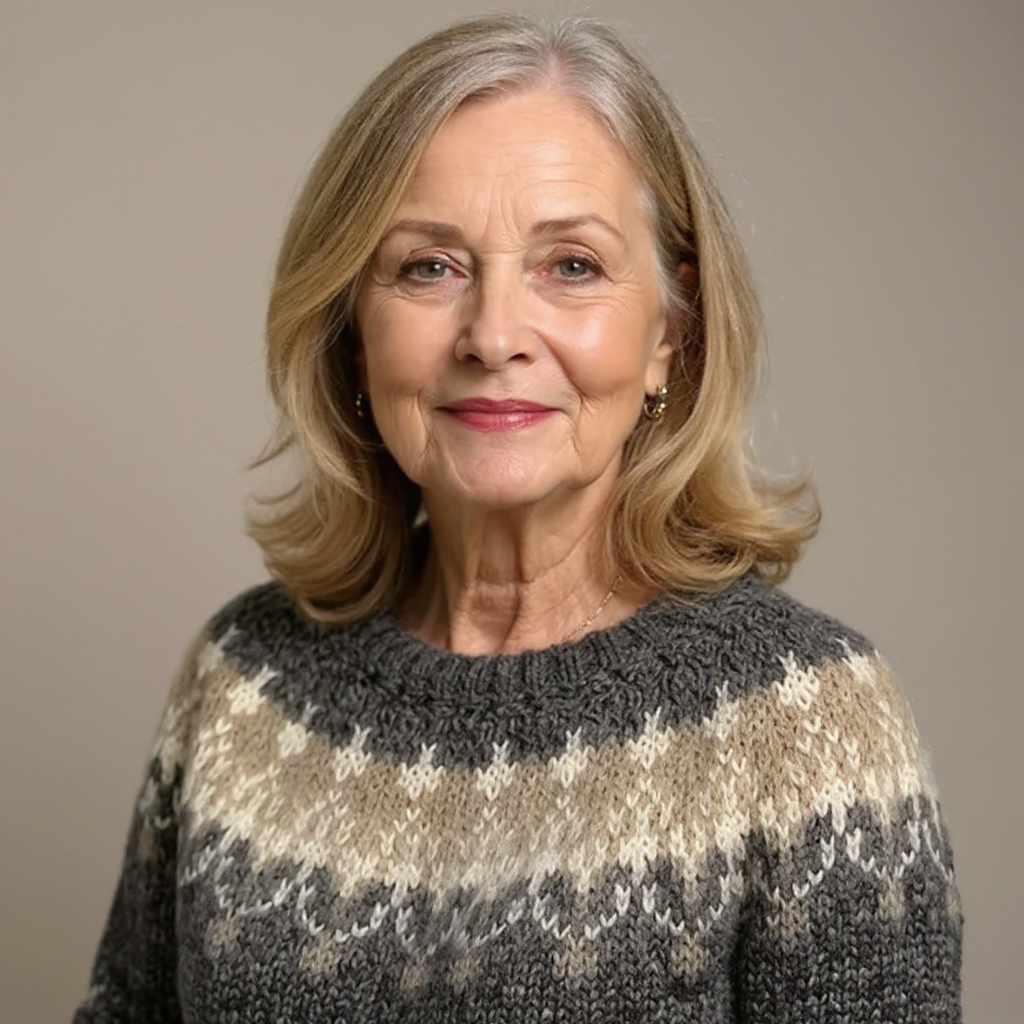 Elin Fair Isle Yoke Sweater