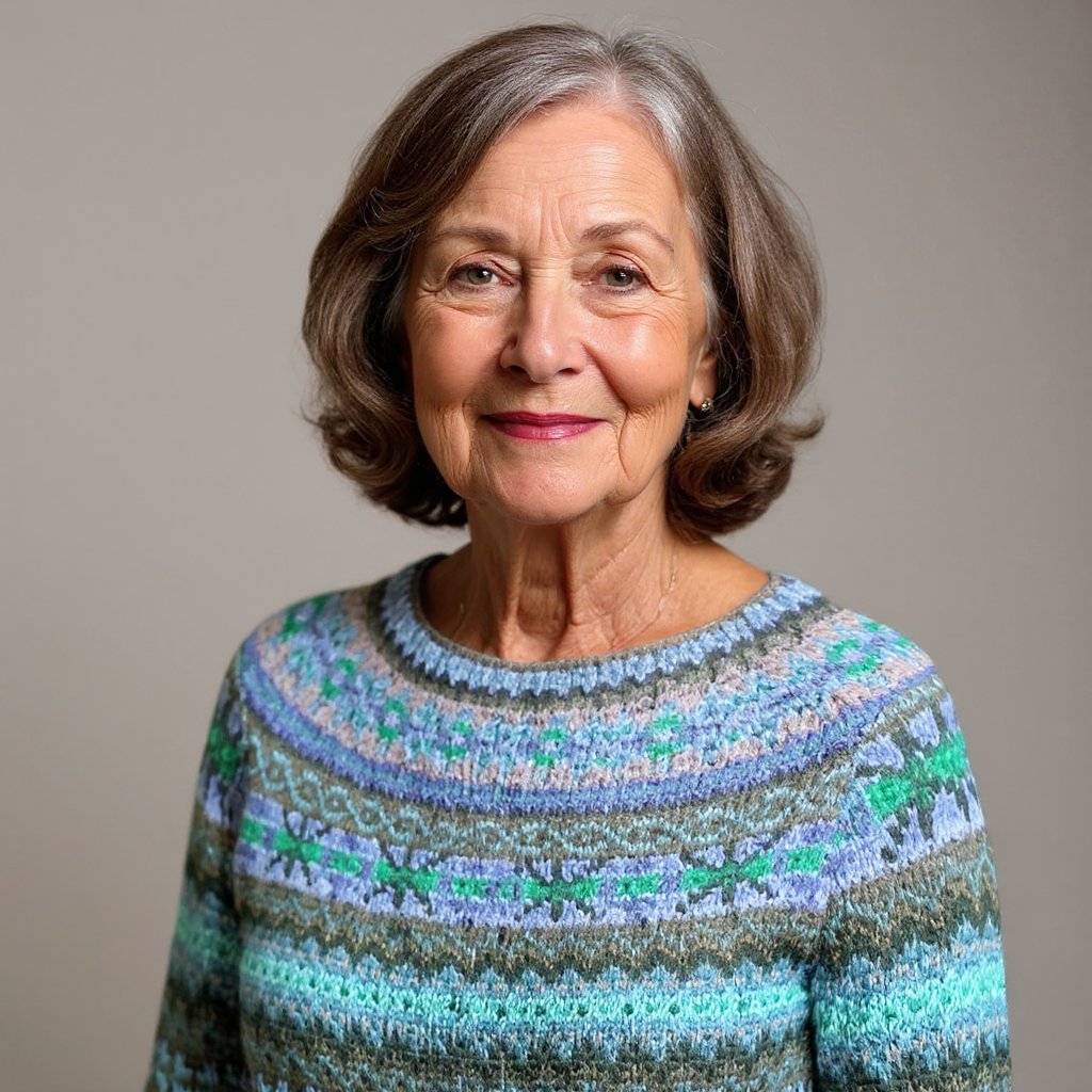 Freya Icelandic Fair Isle Sweater