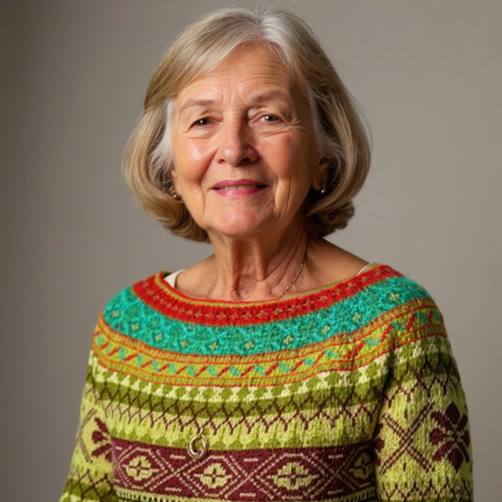 Willow Nordic Fair Isle Sweater