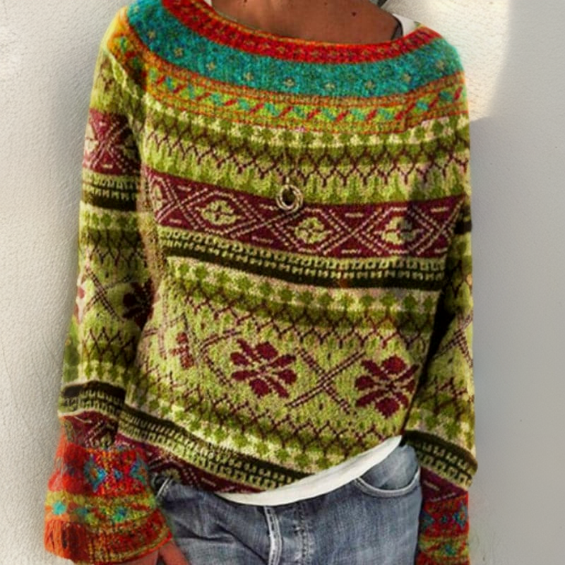 Willow Nordic Fair Isle Sweater