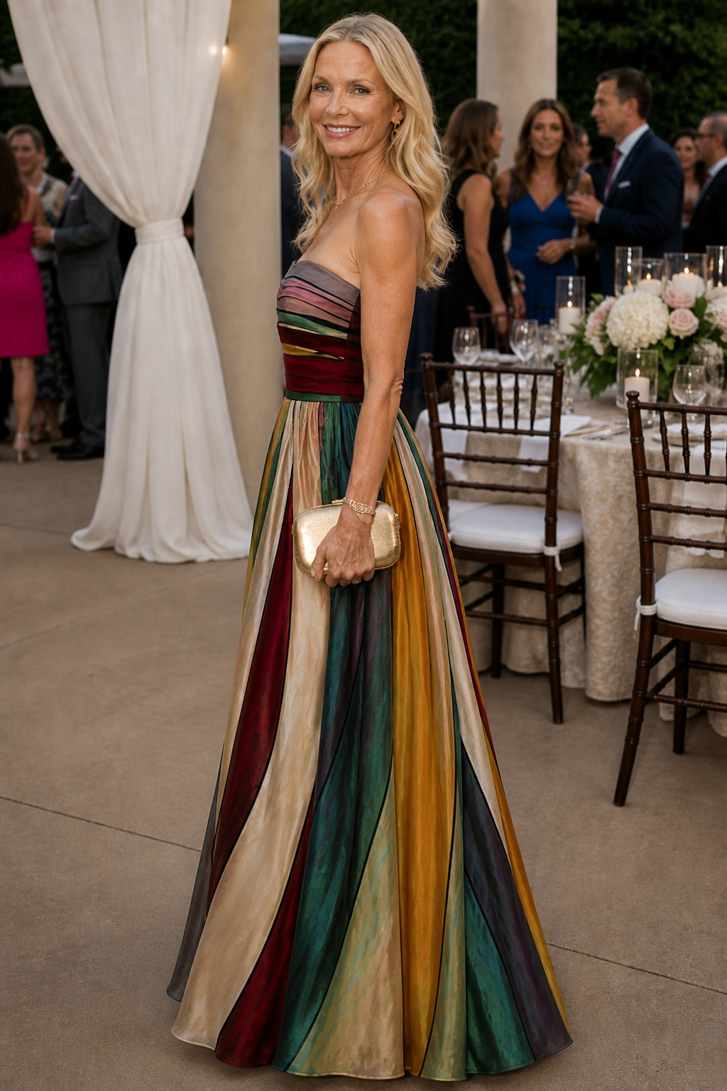 Stella | Effortless Strapless A-Line Dress