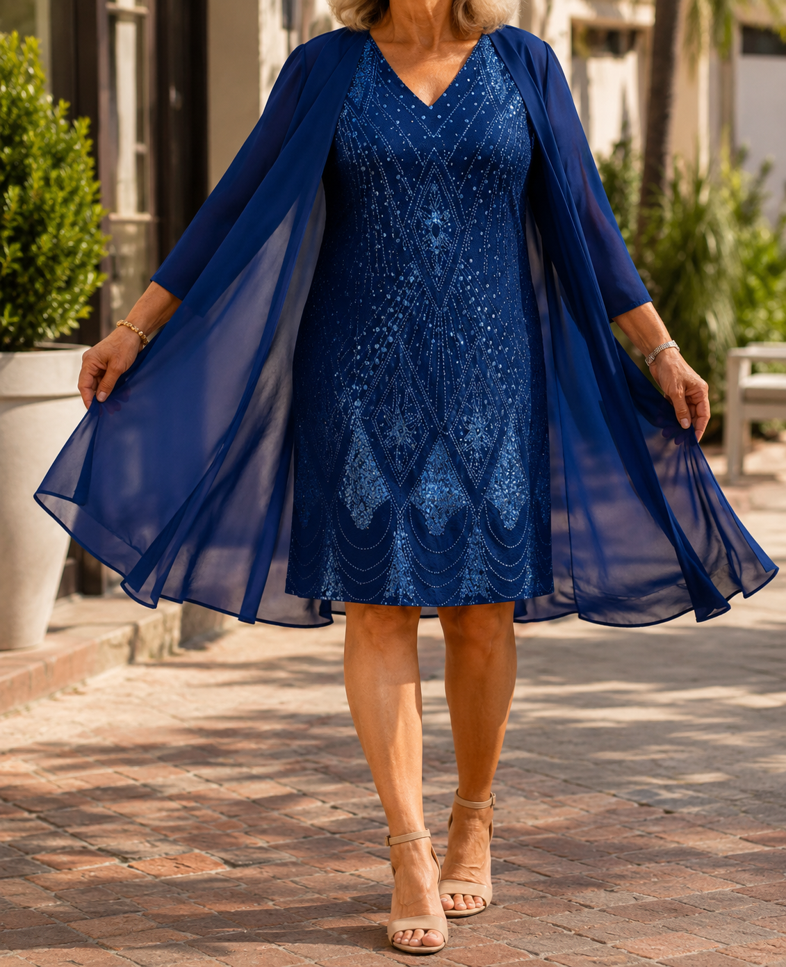 Kalie Elegant two-piece Dress