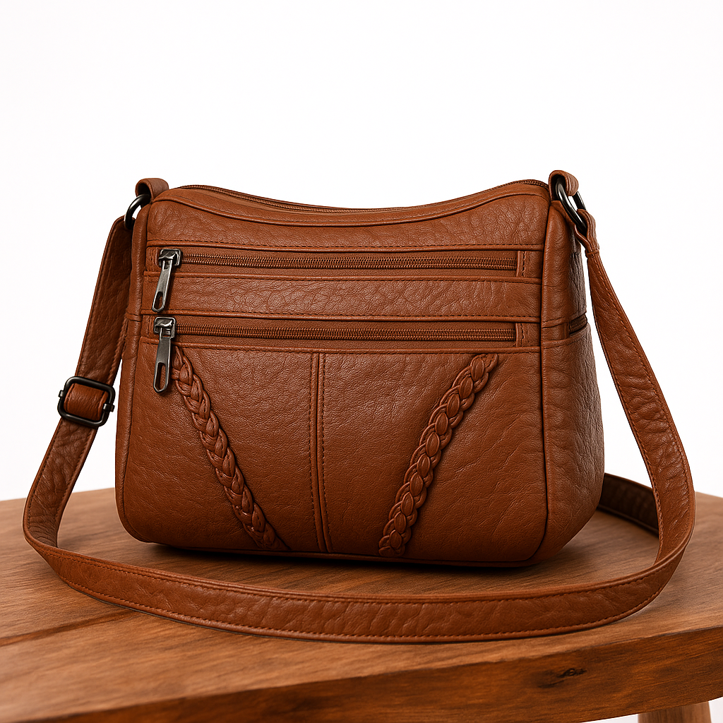Gloria | Crossbody Bag with Braided Detail