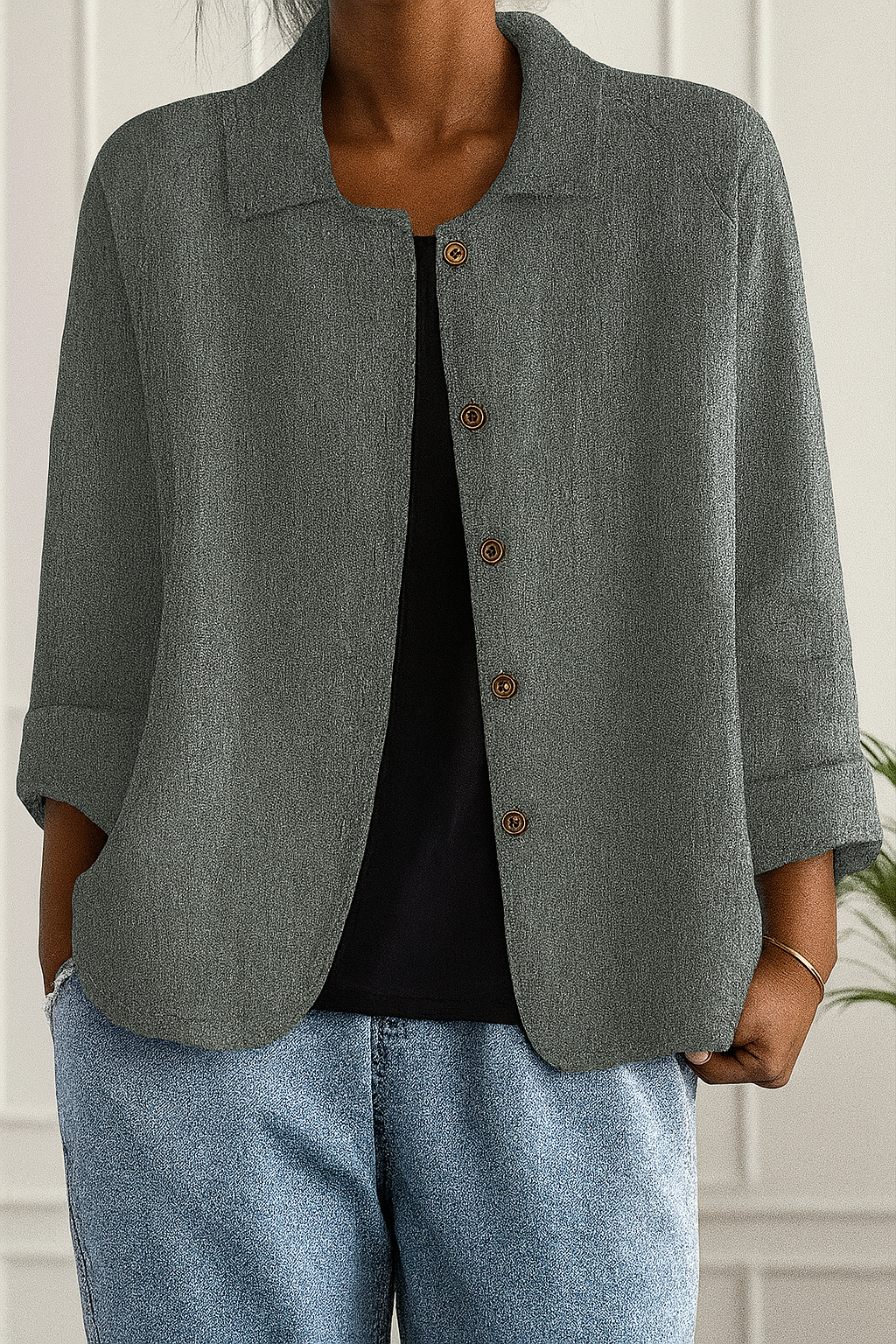 Sylvia | Women's Loose Fit Transitional Cardigan