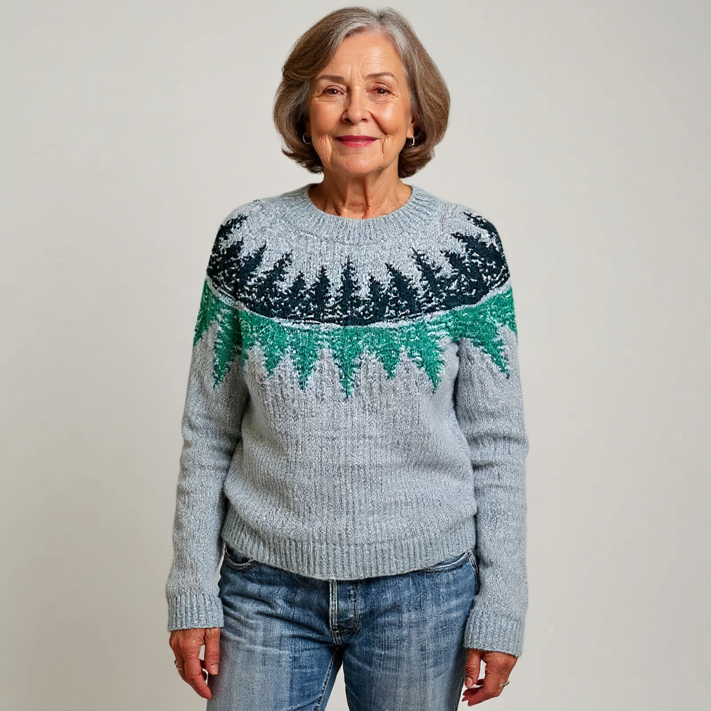 Kari Icelandic Knit Sweater