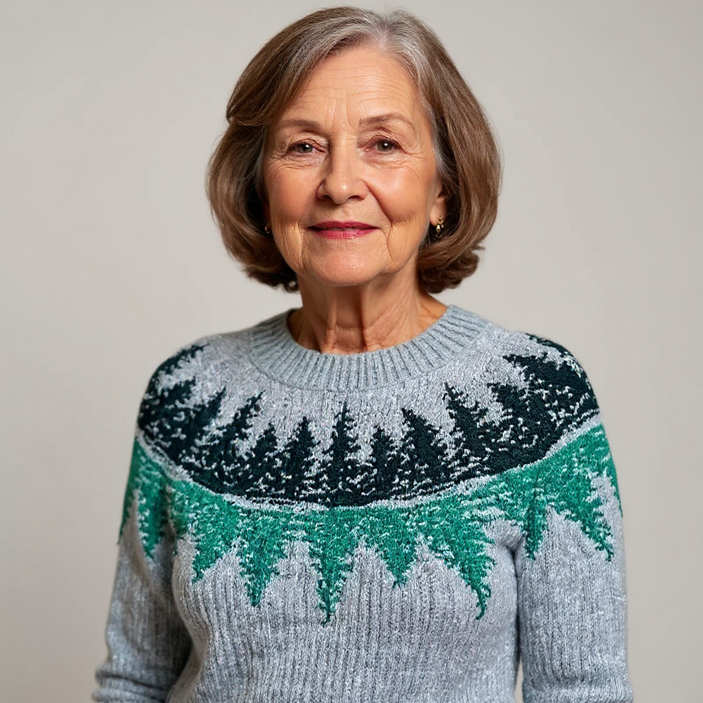 Kari Icelandic Knit Sweater