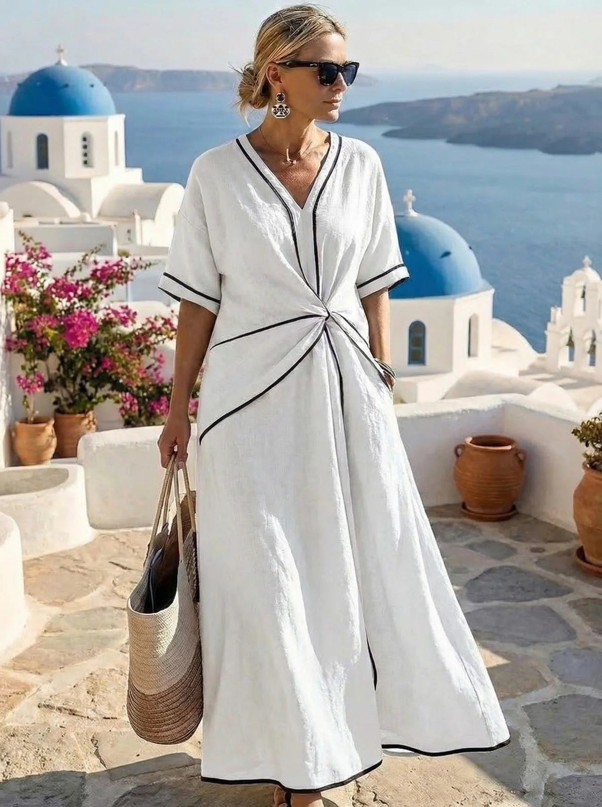 Yalina™ Elegant Flattering Dress