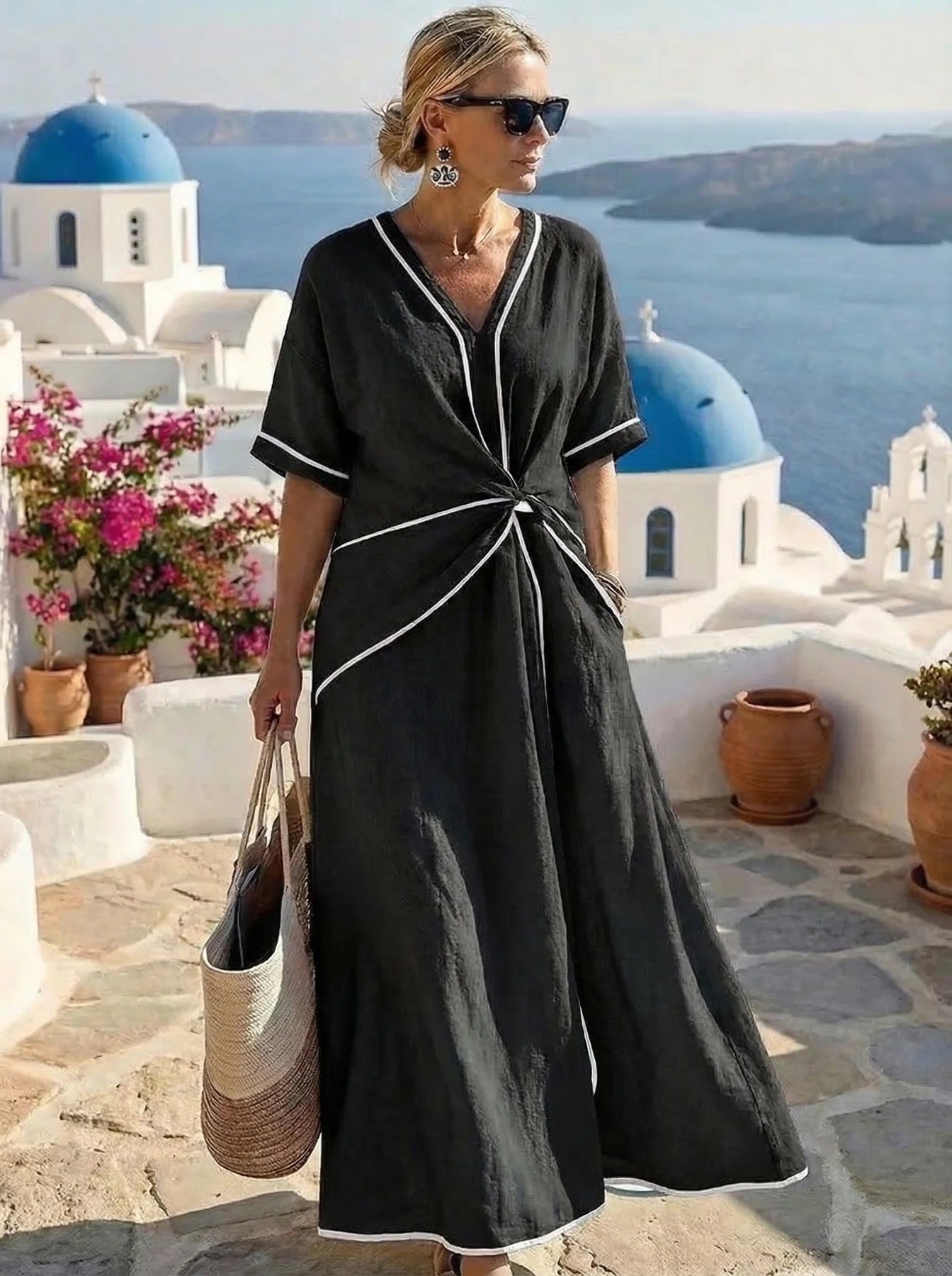 Yalina™ Elegant Flattering Dress