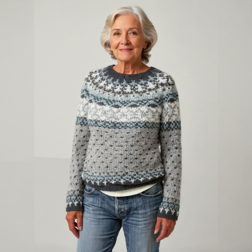 Ronja Fair Isle Yoke Sweater