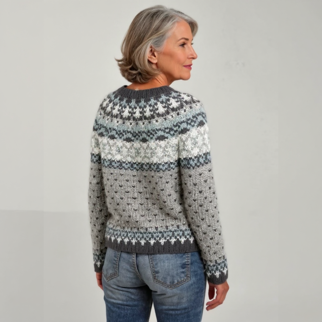 Ronja Fair Isle Yoke Sweater