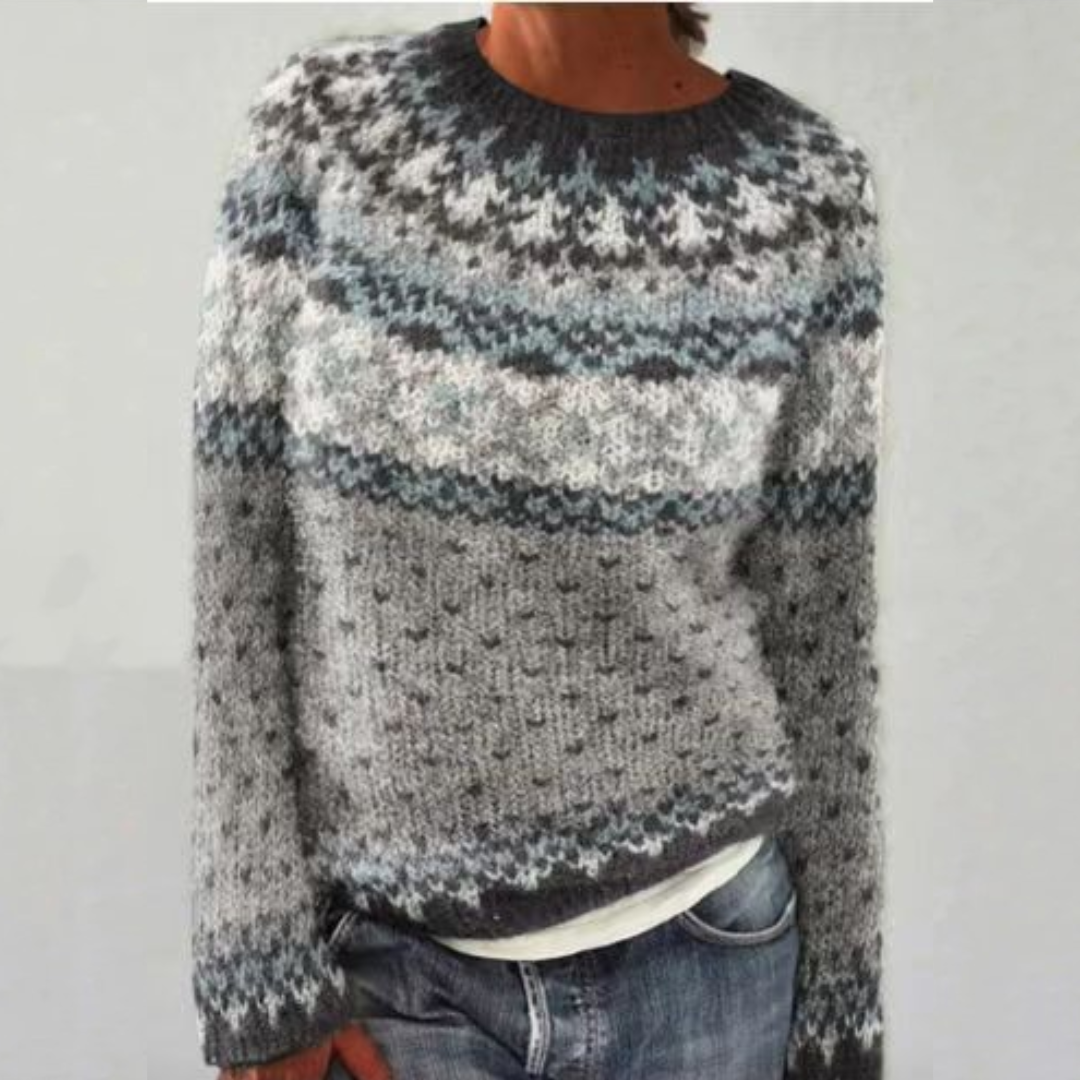 Ronja Fair Isle Yoke Sweater