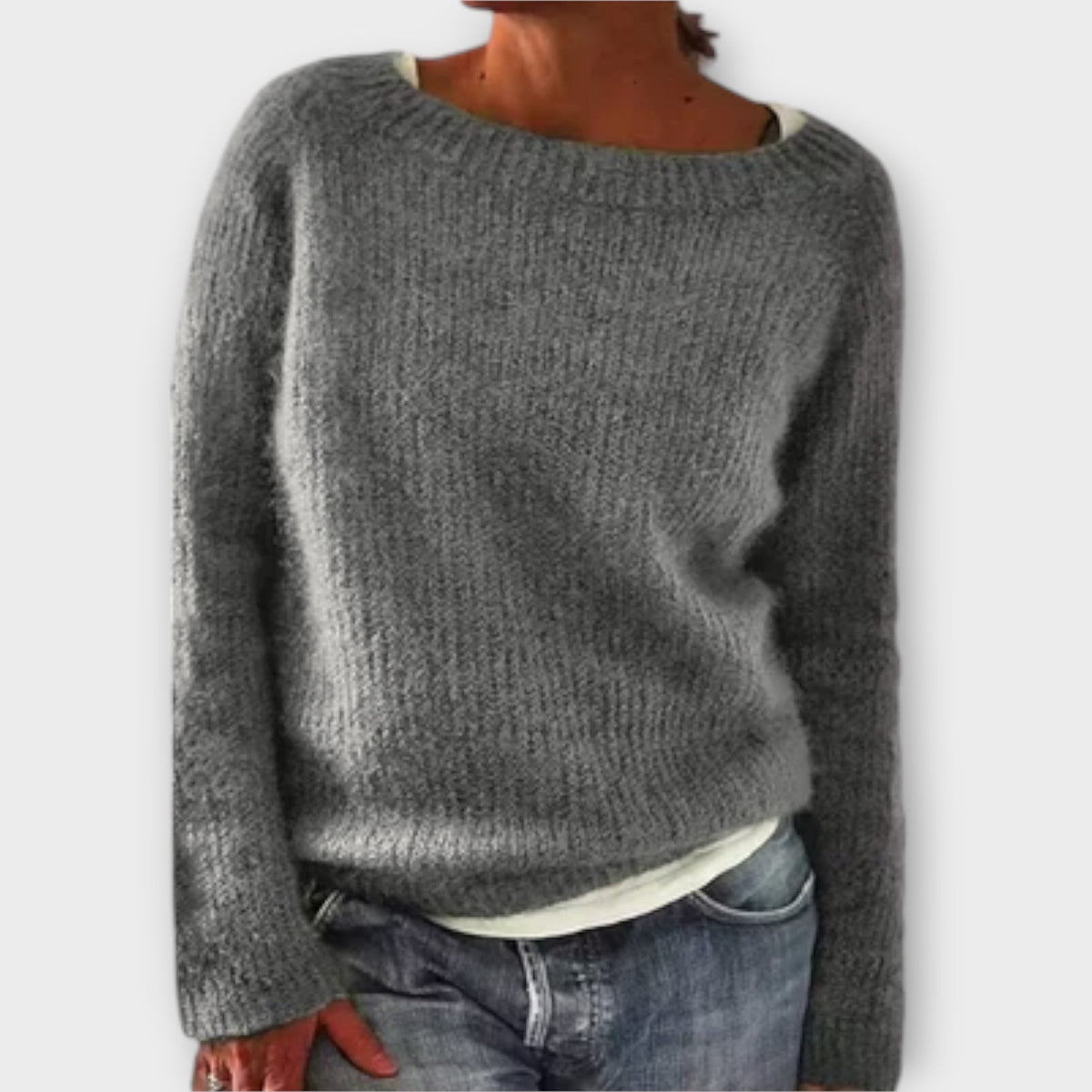 Astrid Fair Isle Yoke Sweater