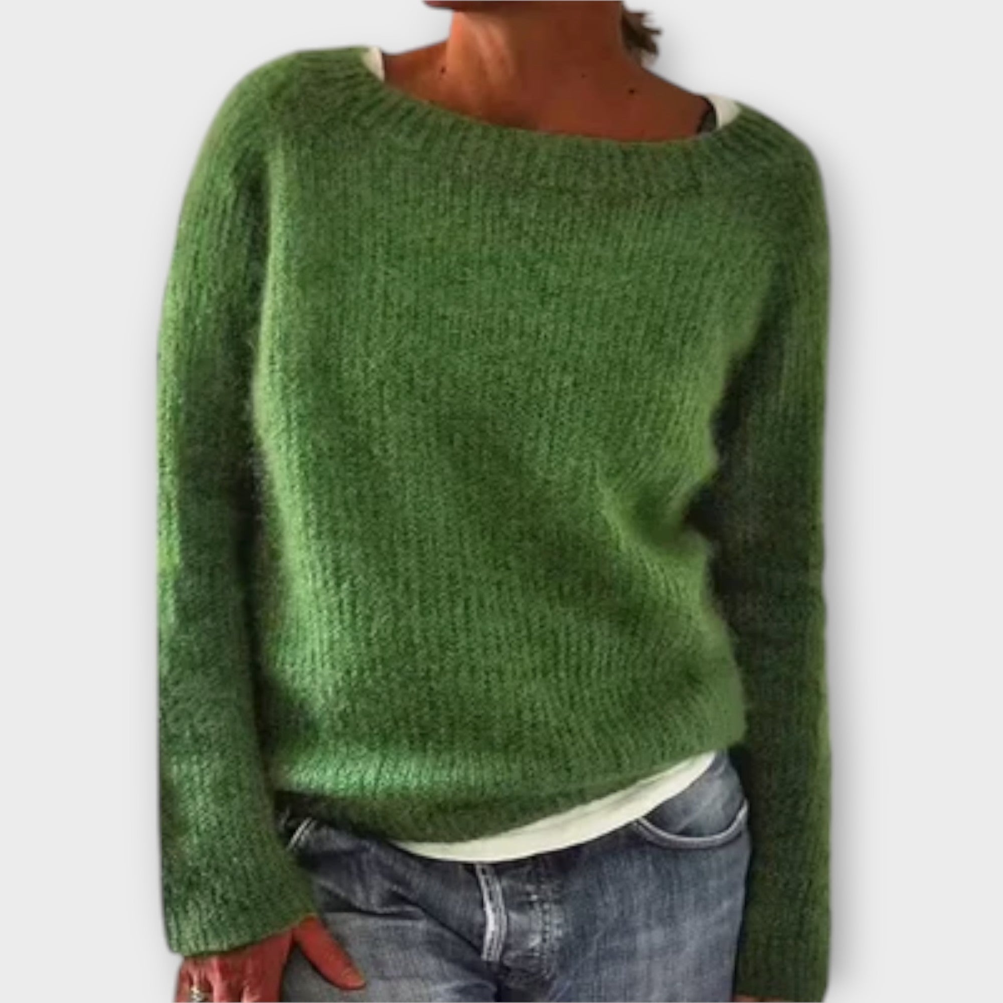 Astrid Fair Isle Yoke Sweater